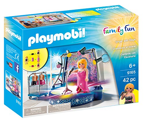 Playmobil Family Fun Singer With Stage