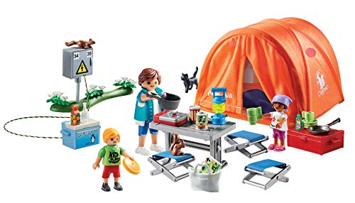 PLAYMOBIL Family Fun Tienda de Campaña, A partir de 4 años (70089)