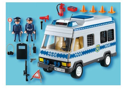 PLAYMOBIL - Furgón policía (4023)