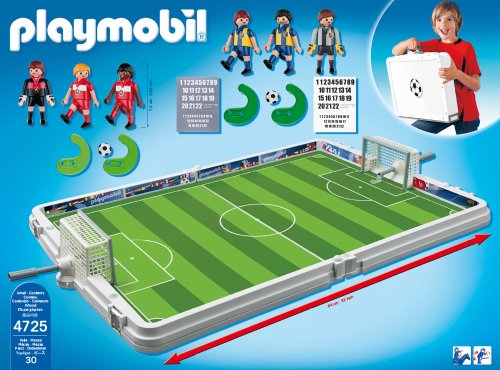 Playmobil Fútbol - Fútbol: Set de fútbol, maletín (4725)