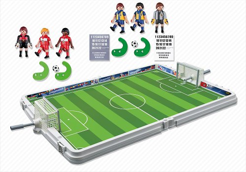 Playmobil Fútbol - Fútbol: Set de fútbol, maletín (4725)