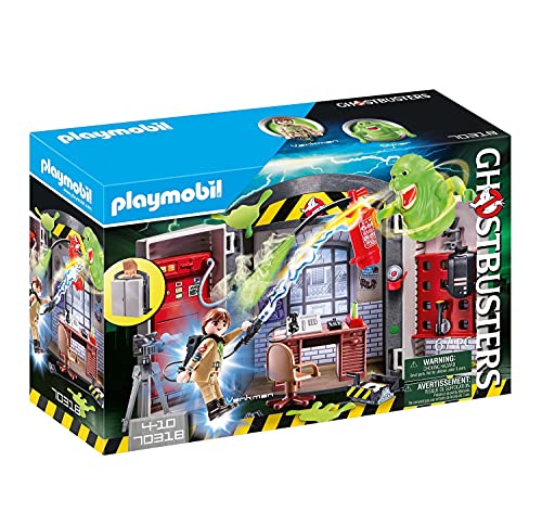 PLAYMOBIL Ghostbusters Cofre Cazafantasmas, A partir de 4 años (70318)