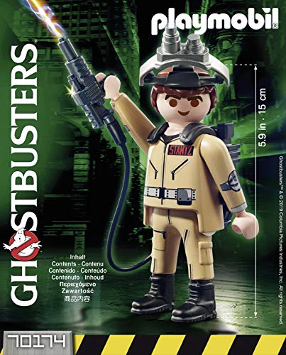 PLAYMOBIL Ghostbusters Figura Coleccionable R. Stantz, a Partir de 6 Años (70174)