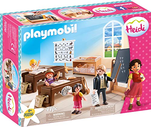 Playmobil - Heidi Playset, Clase en Dörfli, Multicolor (70256)