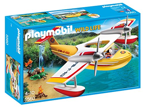 PLAYMOBIL - Hidroavión de extinción de Incendios (55600)