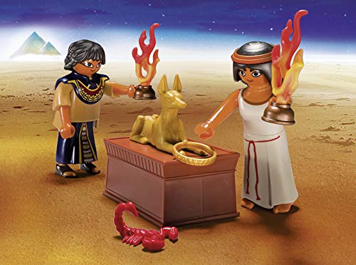 PLAYMOBIL History 9542 Maletín Egipto, A partir de 4 años