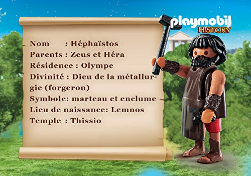 PLAYMOBIL History Greek Gods 70217 Hephaestus