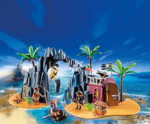 PLAYMOBIL - Isla del Tesoro Pirata (66790)