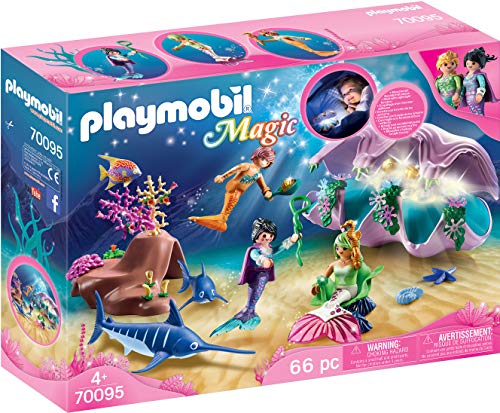 PLAYMOBIL Magic Concha con Luz, A partir de 4 años (70095)