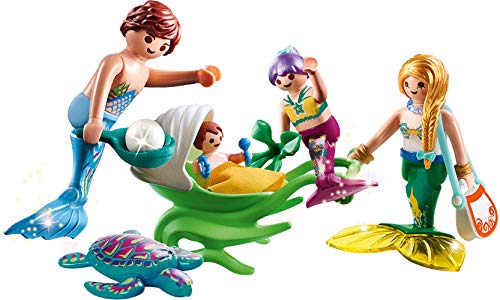 PLAYMOBIL Magic Familia con Cochecito , A partir de 4 años (70100)