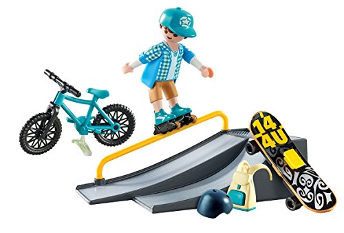 PLAYMOBIL- Maletín Deportes Extremos (9107), Multicolor