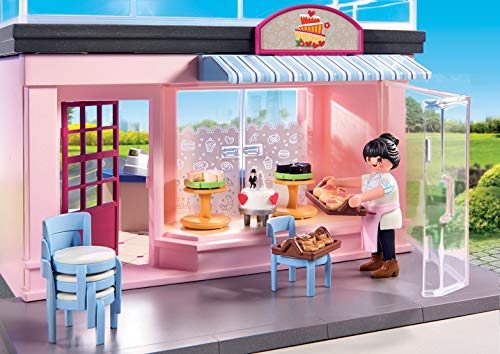 Playmobil - Mi cafe favorito, Playset de Figuras, Color Multicolor, 70015