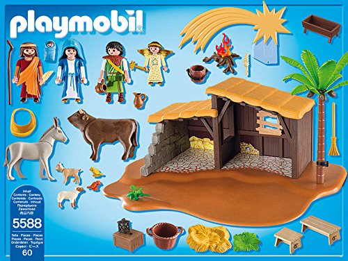 PLAYMOBIL Navidad Navidad-Playset Bel&ampeacuten (5588), 39.9 x 29.7 x 7.4