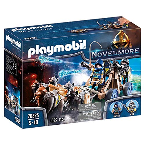 PLAYMOBIL Novelmore 70225 Equipo Lobo Novelmore, A partir de 8 años