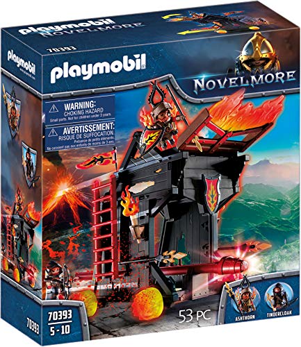 PLAYMOBIL Novelmore 70393 Ariete de Fuego de los Bandidos de Burnham, A partir de 5 años