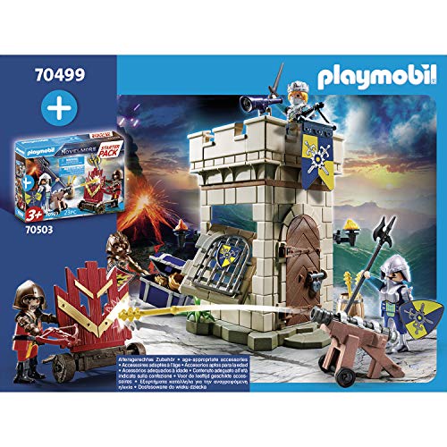 PLAYMOBIL Novelmore 70499 Starter Pack Novelmore, A partir de 3 años