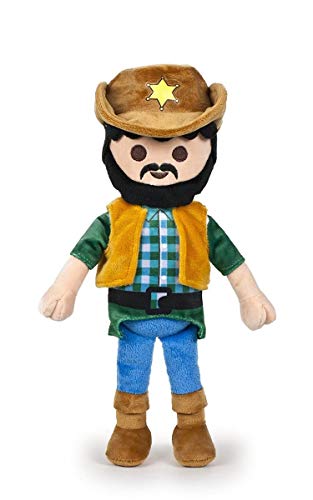 PLAYMOBIL - Peluche Vaquero 30cm - Calidad super soft