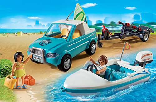 Playmobil Pick Up con Lancha 6864