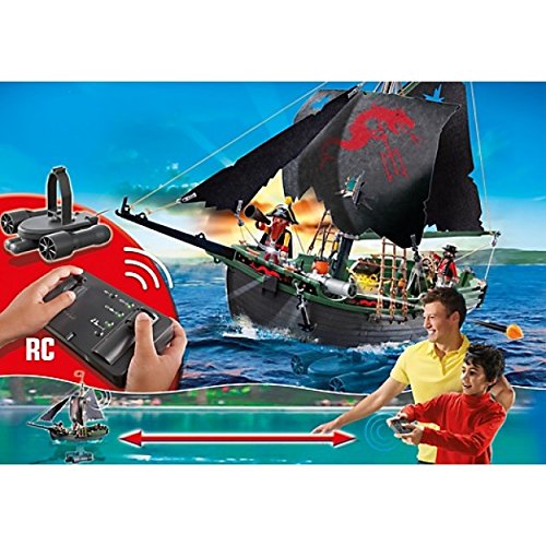 PLAYMOBIL Piratas - Barco Pirata con Control Remoto (5238)