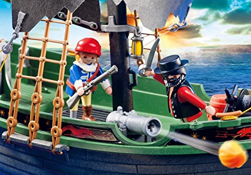 PLAYMOBIL Piratas - Barco Pirata con Control Remoto (5238)