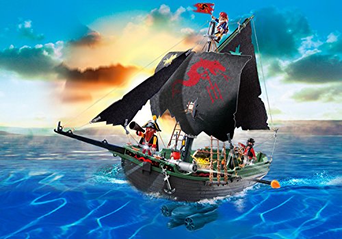 PLAYMOBIL Piratas - Barco Pirata con Control Remoto (5238)