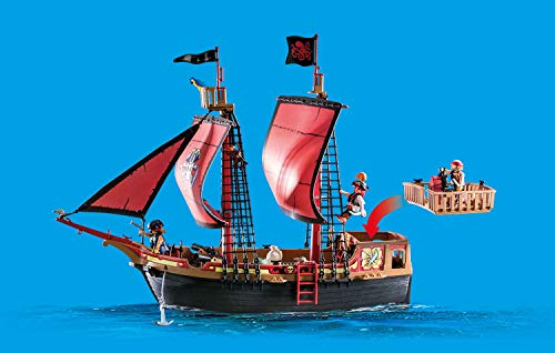 Playmobil - Pirates Playset Barco Pirata Calavera, Multicolor (70411)