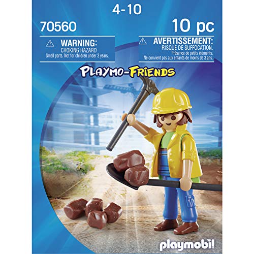 PLAYMOBIL PLAYMO-FRIENDS 70560 Obrero, A partir de 4 años