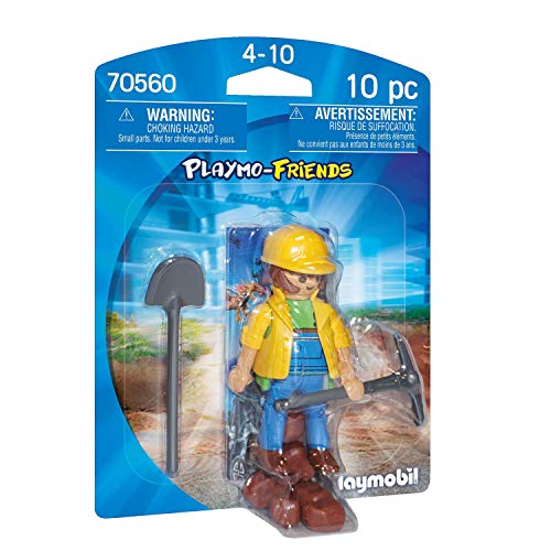 PLAYMOBIL PLAYMO-FRIENDS 70560 Obrero, A partir de 4 años