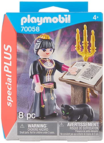 PLAYMOBIL PLAYMOBIL-70058 Especial Bruja, Color carbón (70058)