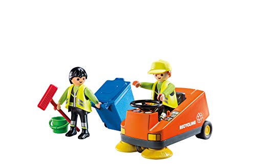 PLAYMOBIL Playmobil-70203 City Vehículo Limpieza, Multicolor, Talla única (70203)