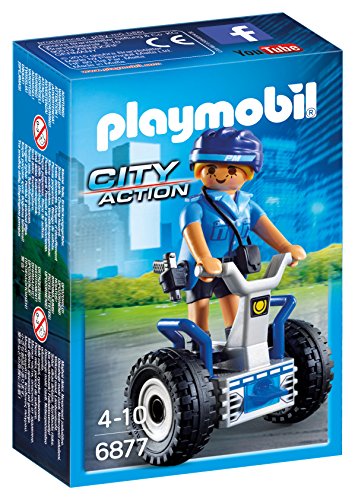 PLAYMOBIL Policía- Autre Policewoman Playset, Multicolor (6877)