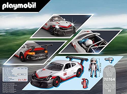 PLAYMOBIL Porsche 70764 Porsche 911 GT3 Cup, Con efectos de luz, A partir de 5 años