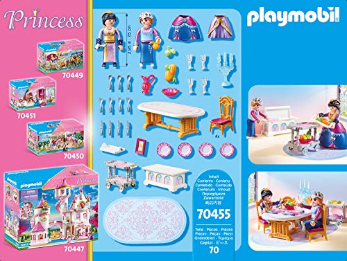 PLAYMOBIL Princess 70455 Comedor, A partir de 4 años