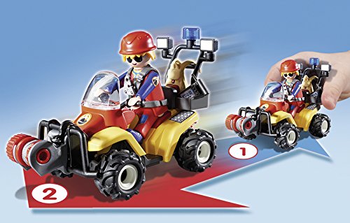 Playmobil - Quad de Rescate de Montaña (9130)