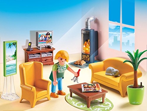 Playmobil Sala de Estar con Fuego 5308