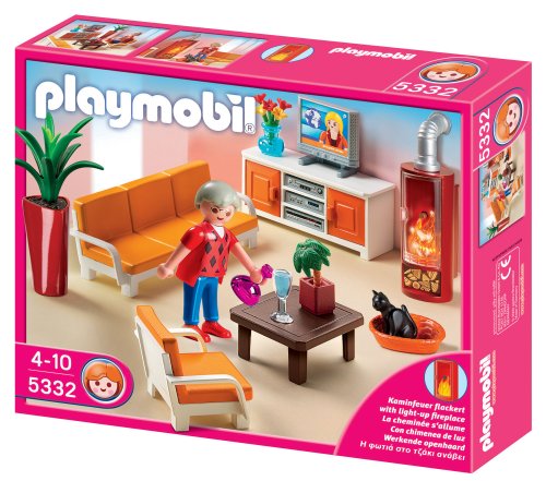 PLAYMOBIL - Sala de Estar, Set de Juego (5332)