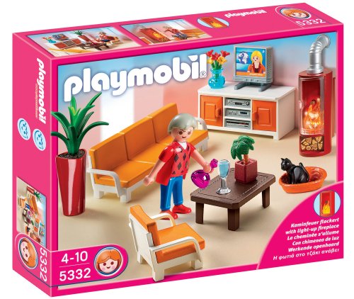 PLAYMOBIL - Sala de Estar, Set de Juego (5332)