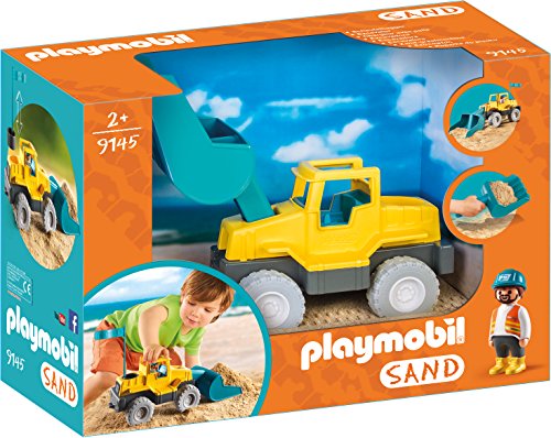 PLAYMOBIL- Sand: Excavadora Juego con Accesorios, Multicolor, única (9145)