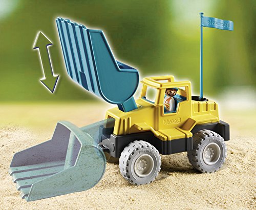 PLAYMOBIL- Sand: Excavadora Juego con Accesorios, Multicolor, única (9145)