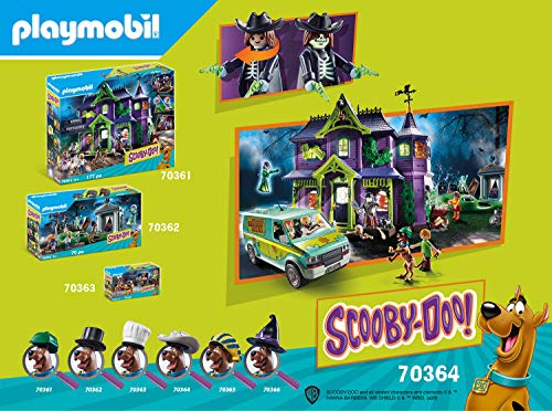 PLAYMOBIL SCOOBY-DOO! 70364 Aventura en el Salvaje Oeste, A Partir de 5 Años