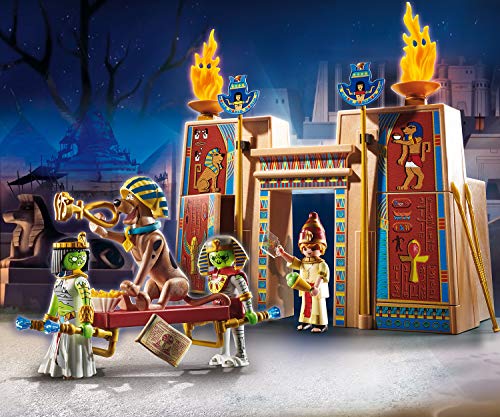 PLAYMOBIL SCOOBY-DOO! 70365 Aventura en Egipto, A Partir de 5 Años