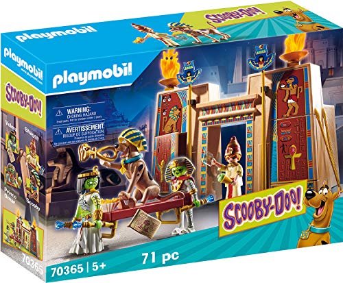 PLAYMOBIL SCOOBY-DOO! 70365 Aventura en Egipto, A Partir de 5 Años