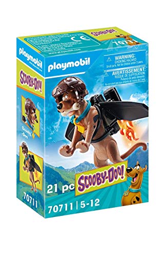 PLAYMOBIL SCOOBY-DOO! 70711 Figura Coleccionable Piloto, A partir de 5 años