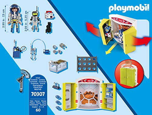 PLAYMOBIL Space 70307 Cofres "Misión a Marte", A partir de 4 años