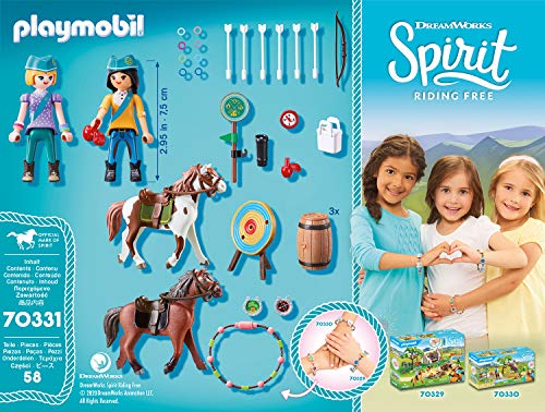 PLAYMOBIL Spirit - Riding Free Aventura al Aire Libre, A partir de 4 años (70331)