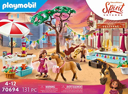 PLAYMOBIL Spirit - Riding Free Miradero Festival, A partir de 4 años (70694)