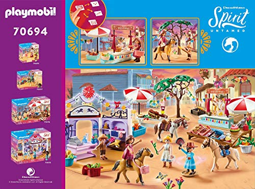 PLAYMOBIL Spirit - Riding Free Miradero Festival, A partir de 4 años (70694)