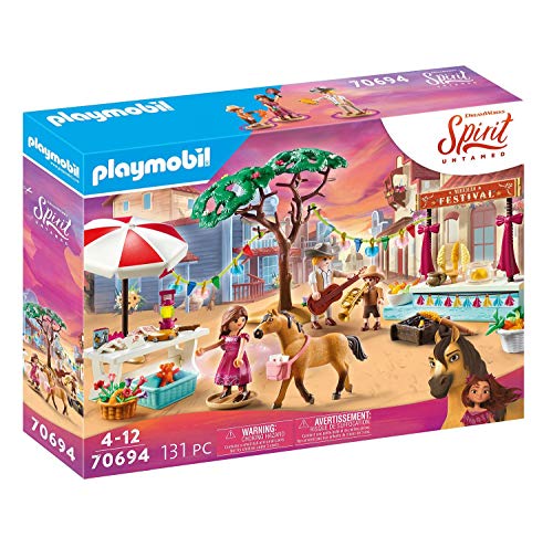 PLAYMOBIL Spirit - Riding Free Miradero Festival, A partir de 4 años (70694)