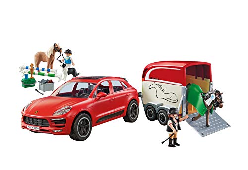 PLAYMOBIL Sports & Action Porsche Macan GTS con Efectos de Luz, a Partir de 4 Años (9376)