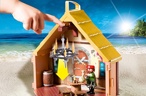 Playmobil Stronghold 9112 Pub Pirate - Maletín para Transportar